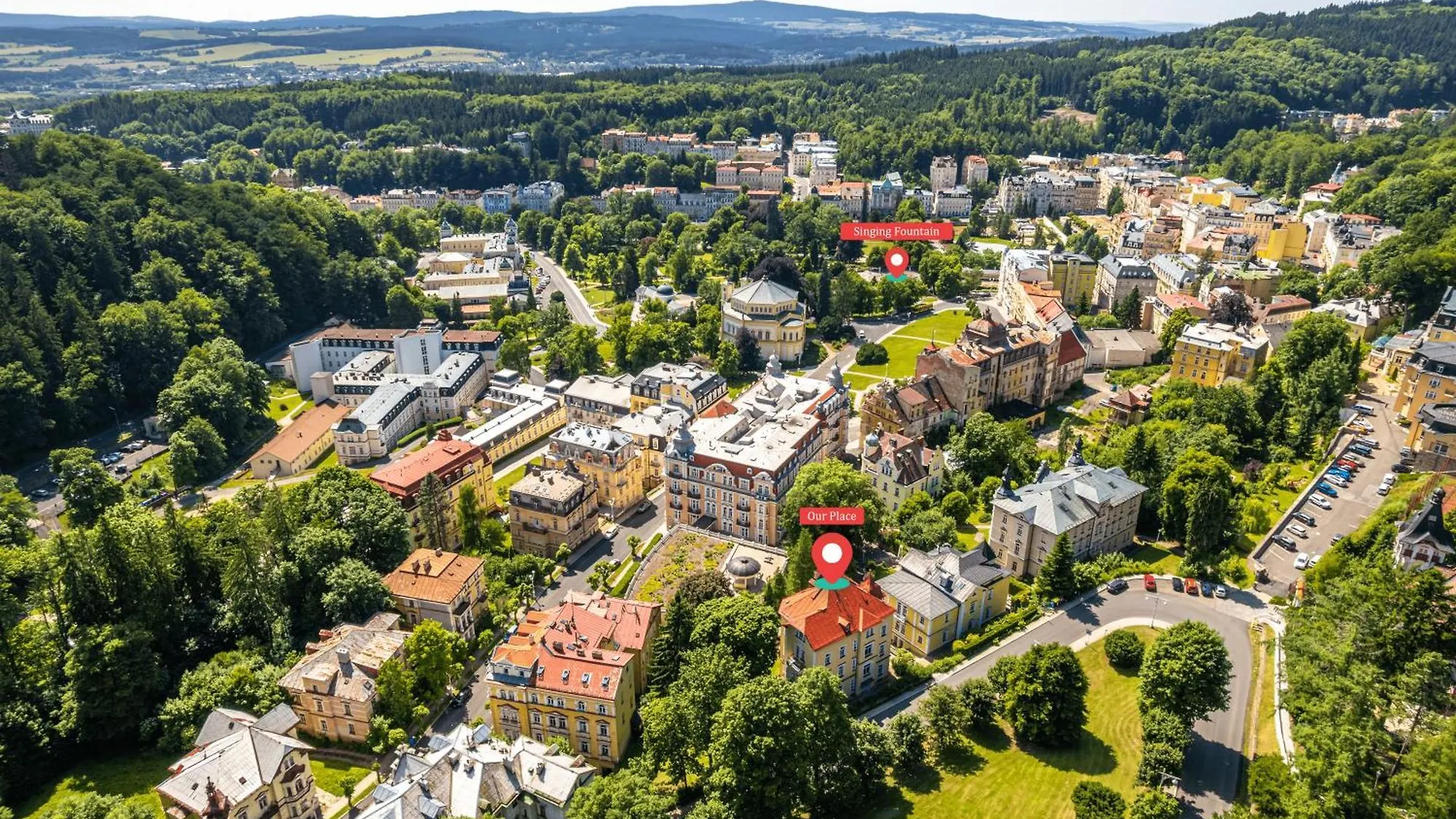 Luxury New Apt Near The Colonnade With Parking & 4 Min To The Center - Near The Forest Mariánské Lázně